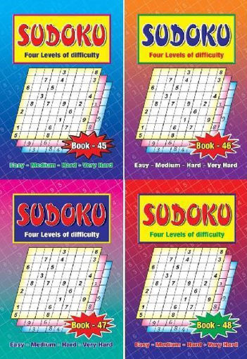 Picture of SUDOKO PUZZLE BOOK A5 144 PAGES